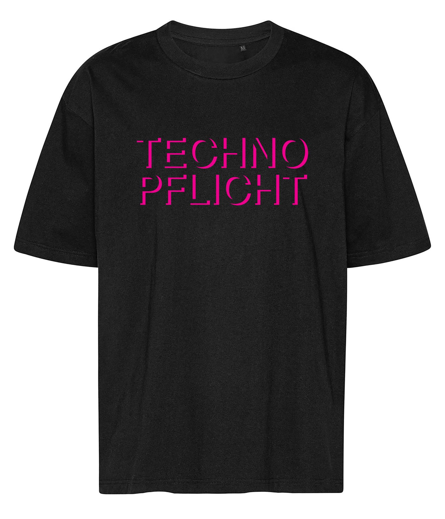 TECHNO PFLICHT T-Shirt Black